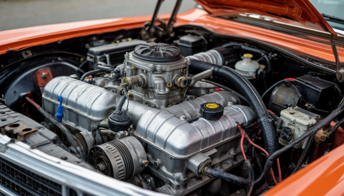 Чистка двигателя без воды