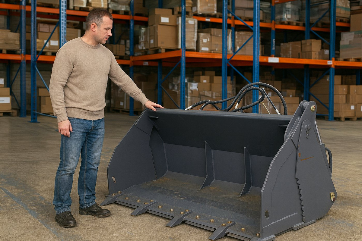 Выбор универсального ковша для погрузчика специалистами строительной компании