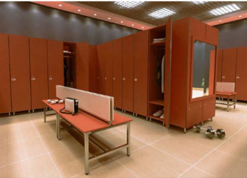 Можно ли заказать металлический шкаф для раздевалки с индивидуальным дизайном. Шкафчики и скамейки в раздевалки