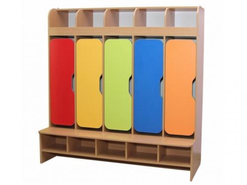 Какие материалы лучше всего подходят для шкафчиков в детском саду. Разнообразие моделей