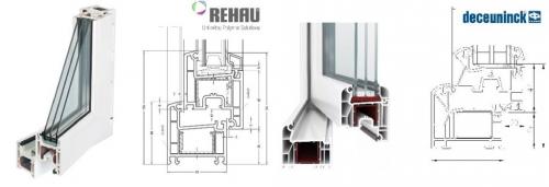 Совместим ли профиль REHAU INTELIO с другими системами REHAU. Сравнение профилей Deceuninck и Rehau по характеристикам