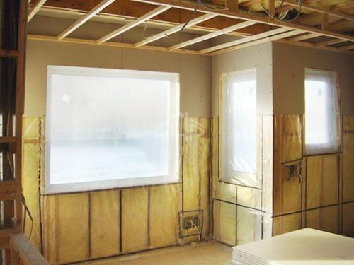Как правильно обшить стены гипсокартоном в деревянном доме. Секреты отделки деревянного дома гипсокартоном