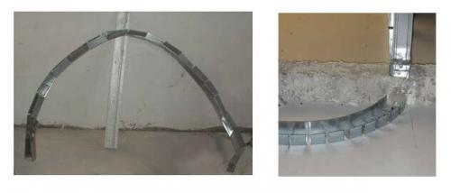 Как правильно сделать скругление углов при обрезке под гипсокартон из деревянного бруска. Процесс создания закругленного угла с помощью каркаса