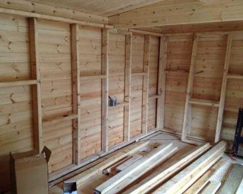 Деревянный дом в новом свете: как отделать стены гипсокартоном 02
