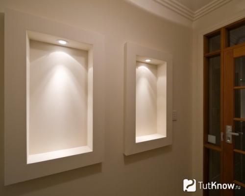 Как оформить нишу в стене: советы дизайнеров 10