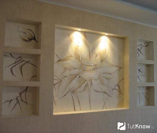 Как оформить нишу в стене: советы дизайнеров 09