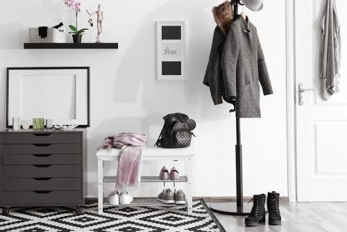 Какие цветовые решения рекомендуются для прихожей в нише коридора. Современный стиль