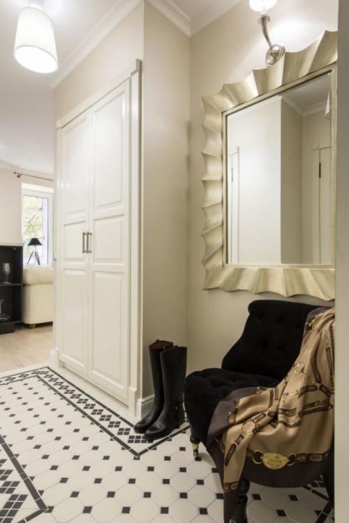 Декор ниши в коридоре. Ниша в прихожей: различные способы использования и их подсветка 94 фото