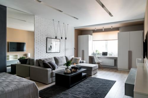 Зеркало в нише прихожей: как добавить элегантности вашему интерьеру 04