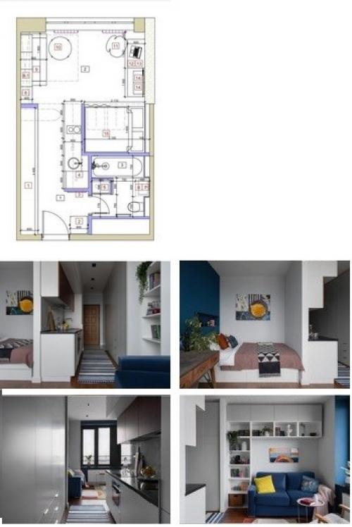Кухня-ниша в коридоре: как обустроить удобное рабочее пространство 10