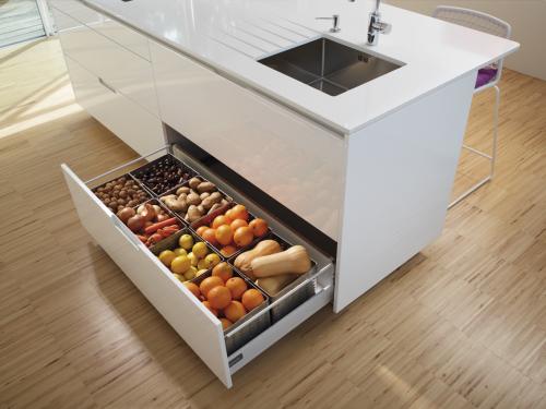 Как организовать хранение овощей и фруктов на кухне. Хранение овощей на кухне