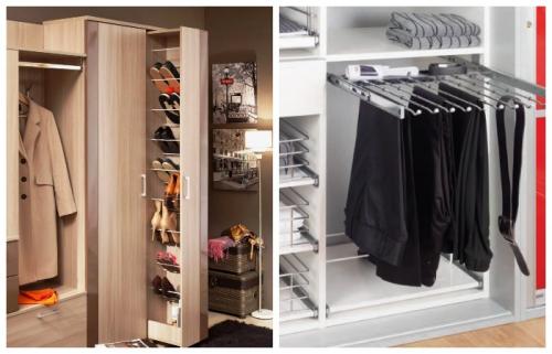 Какие простые способы можно использовать для организации пространства.  Шкафы