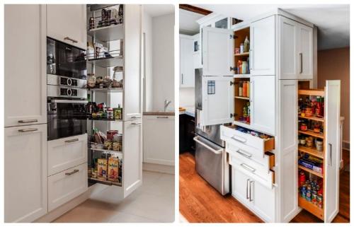 Какие простые способы можно использовать для организации пространства.  Шкафы