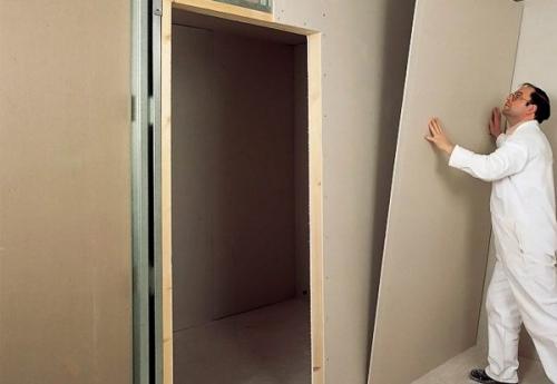 Что такое крепление гипсокартона к стене без профиля. Преимущества монтажа гипсокартона без профиля