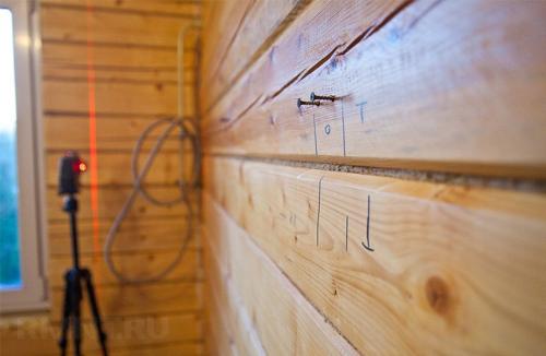 Строительный гид: установка гипсокартона в деревянном доме 06