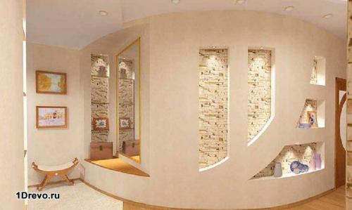 Какие особенности имеет гипсокартон на деревянную обрешетку по сравнению с другими видами облицовочных материалов. Достоинства и недостатки. Проблемы при внутренней отделке