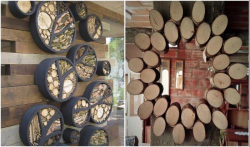 Спилы дерева для декора.  Вдохновляющие идеи использования спилов из дерева в интерьере квартиры, дачи или загородного дома