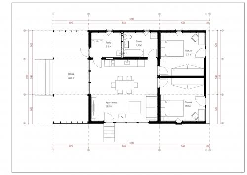 Как построить прочный фундамент для деревянного дома 11