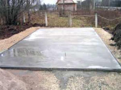 Как выбрать правильный размер и форму плиты для фундамента. Выбираем тип фундамента под гараж