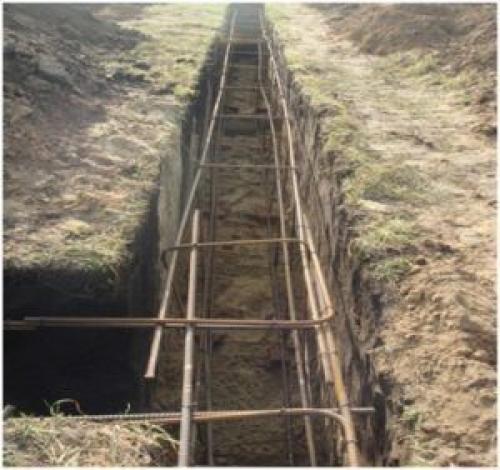 Как устанавливается щелевой ленточный фундамент. Особенности конструкции щелевого основания