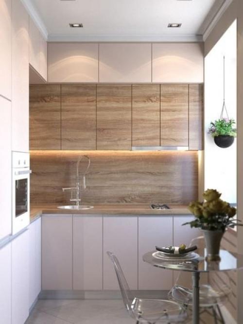 Как превратить маленькую кухню в хрущевке в уютное пространство 19