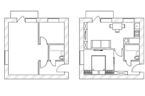 Как обставить двушку в хрущевке для комфортной семейной жизни 03