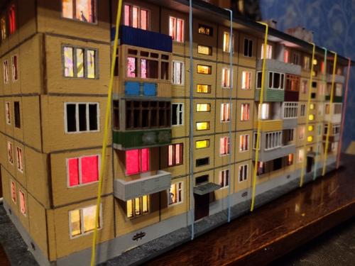 Какие инновации в освещении используются в современных хрущевках. Ночник - панелька. Хрущевка. Часть I