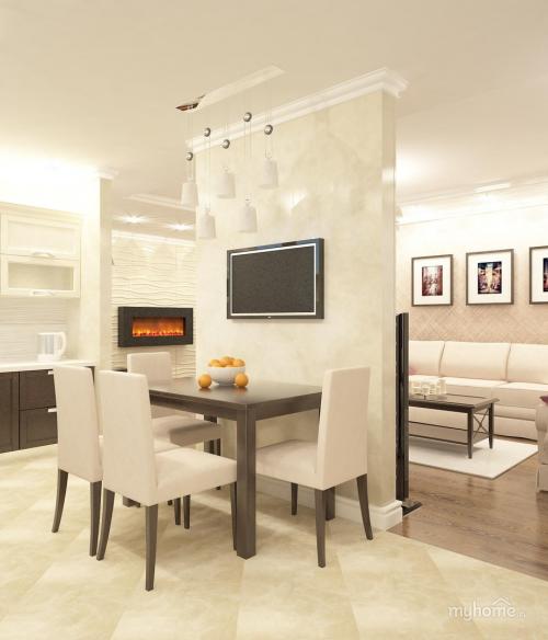 Дизайн двухкомнатной квартиры в хрущевке: советы и идеи 11