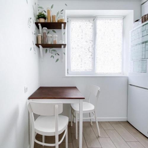 Как превратить маленькую кухню в хрущевке в уютное пространство 09
