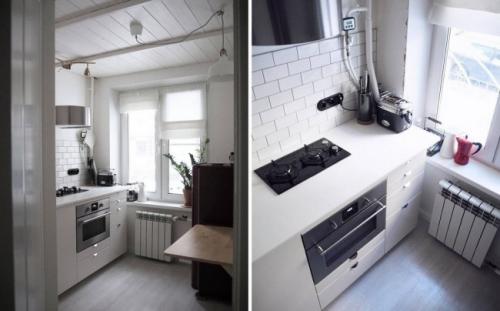 Как превратить маленькую кухню в хрущевке в уютное пространство 18