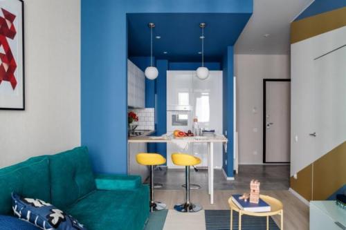 Как спланировать пространство в однокомнатной квартире для максимального комфорта. 70+ идей зонирования однокомнатной квартиры