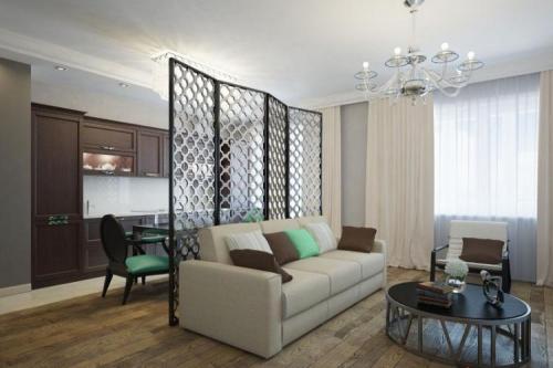 Как организовать зоны в однокомнатной квартире для удобства. 70+ идей зонирования однокомнатной квартиры