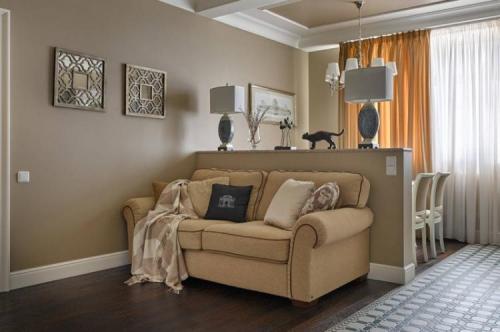 Какие варианты разделения пространства на зоны наиболее эффективны в маленькой квартире. 70+ идей зонирования однокомнатной квартиры