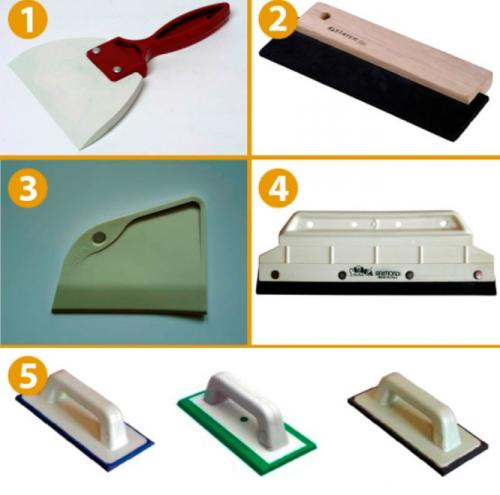 Какие инструменты необходимы для применения затирки для швов плитки. Технология затирки